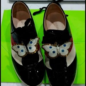 Gucci Patent Leather Sneakers